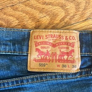Levi’s 559 jeans 36x36